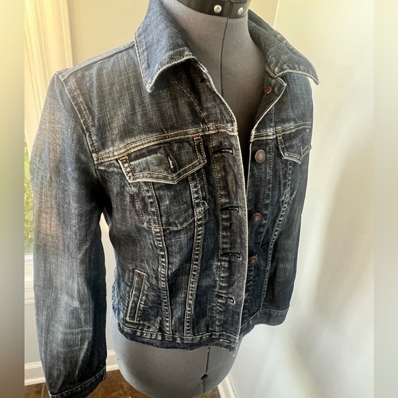 1969 GAP Vintage Limited Edition Sz XS Icon Trucker Denim Button up Jacket 2007 - Picture 3 of 16